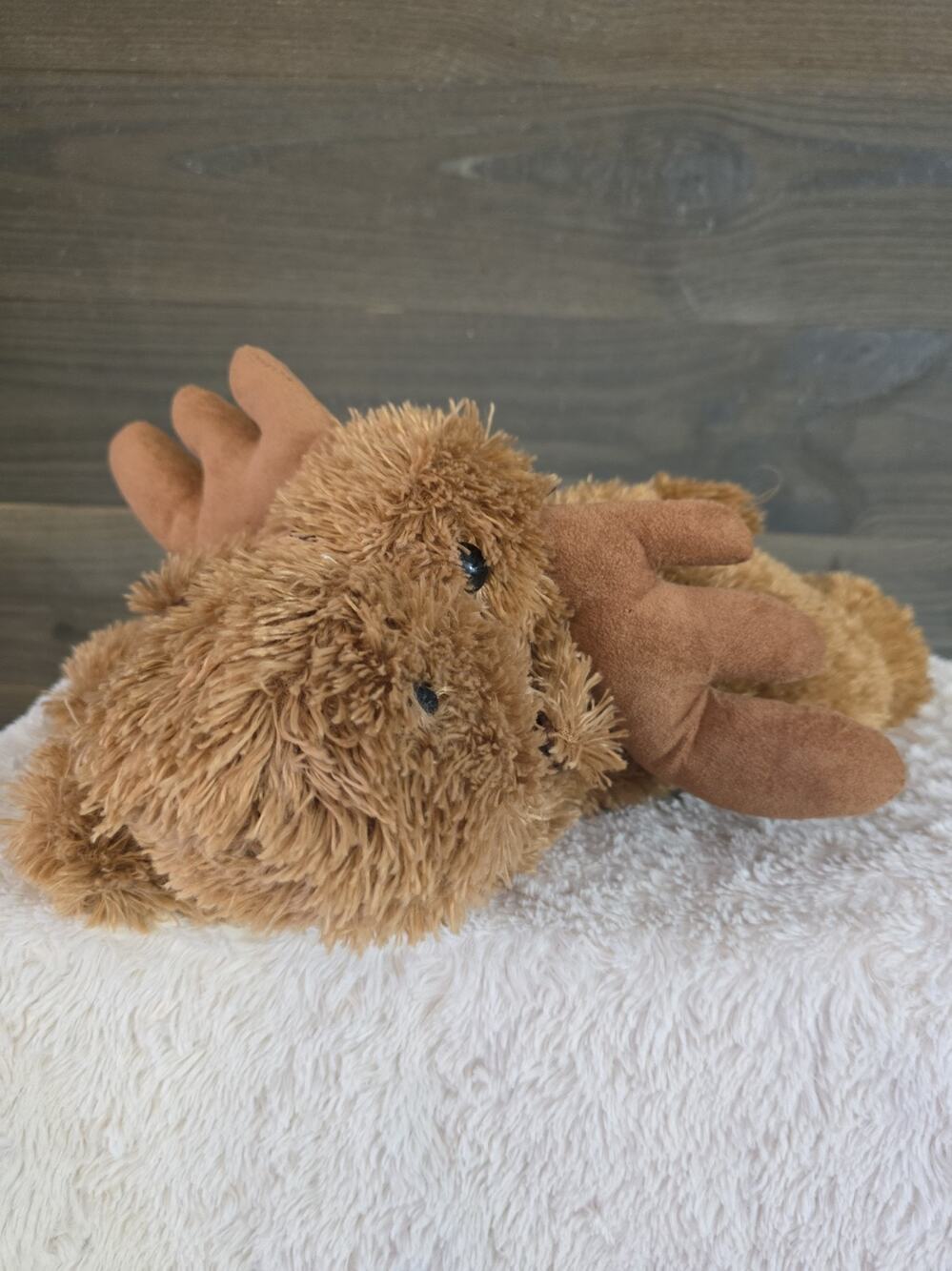 VTG Wishpets Moose MOE Plush Stuffed Animal Brown 2002 Soft Toy